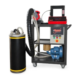 Aquecedor de rolamento AQR-6C 3MI com carrinho e canhão de aquecimento